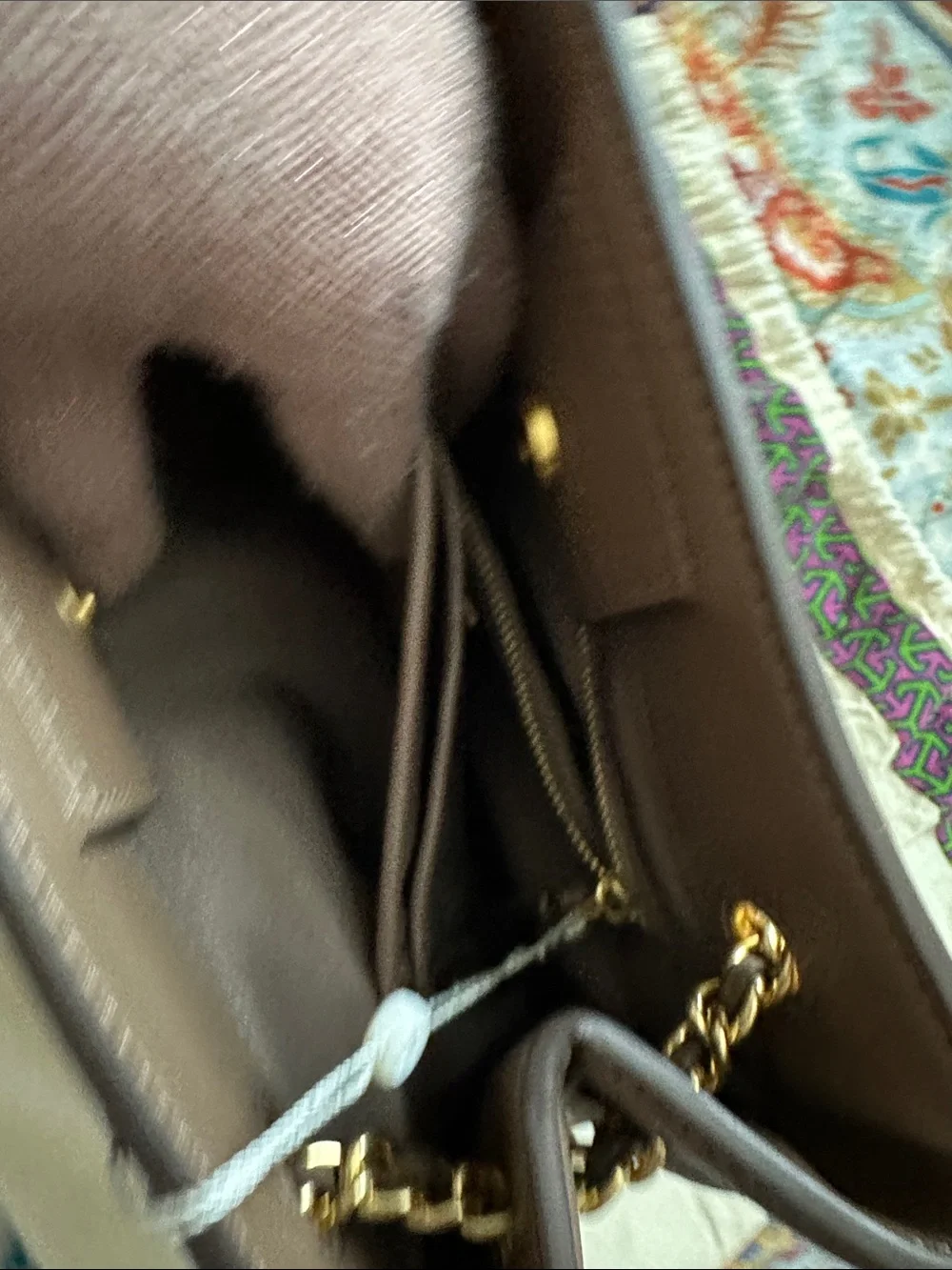Tory Burch Fleming soft Quilted Leather Shoulder Tote in Brown